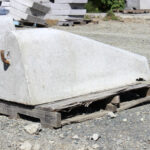 CBN Bullnose Barrier for highway barriers and blocks