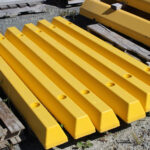 Polymer Parking Curbs (Yellow or Blue)