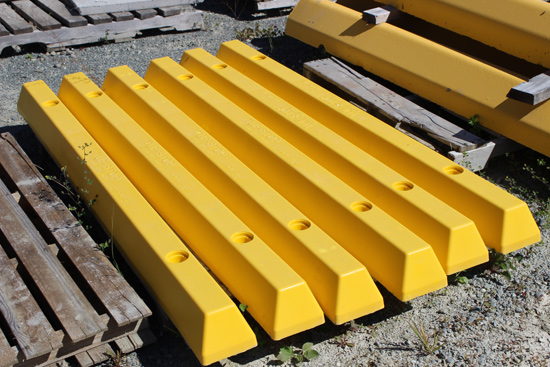 Polymer Parking Curbs (Yellow or Blue)