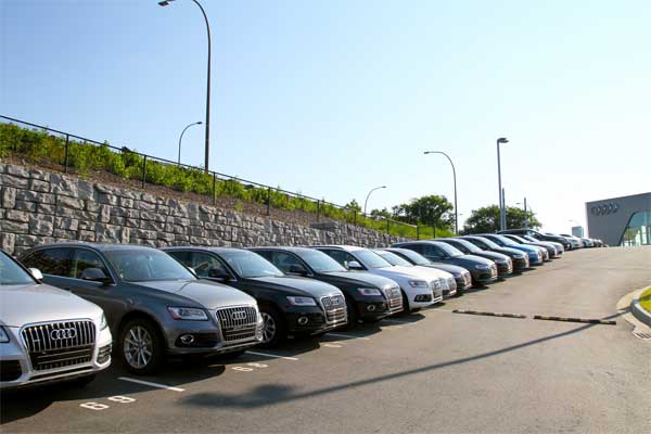Audi Dealership Halifax, Redi Rock and Hyland Precast