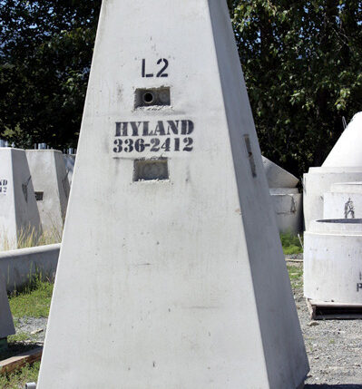 Hyland Precast lampstands