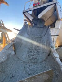 concrete pour in hot weather