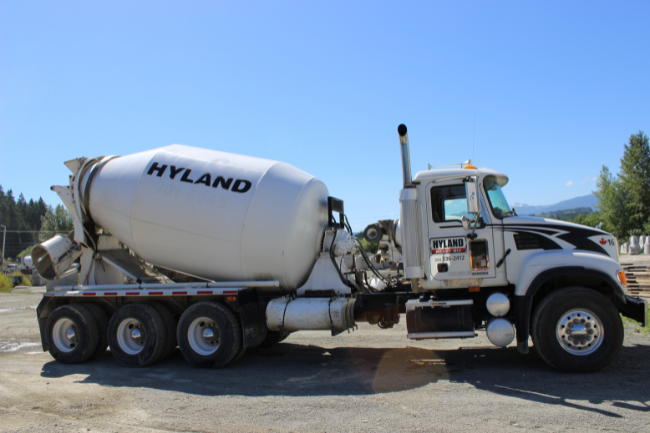 Ready Mix Truck – Template T&R Contracting, Powell River
